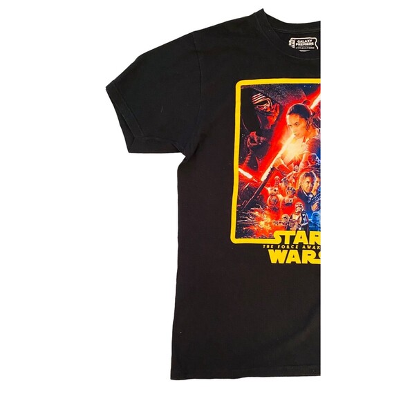 STAR WARS T-Shirt The Force Awakens Movie Galaxy Premiere Collection Size Large - Picture 11 of 11